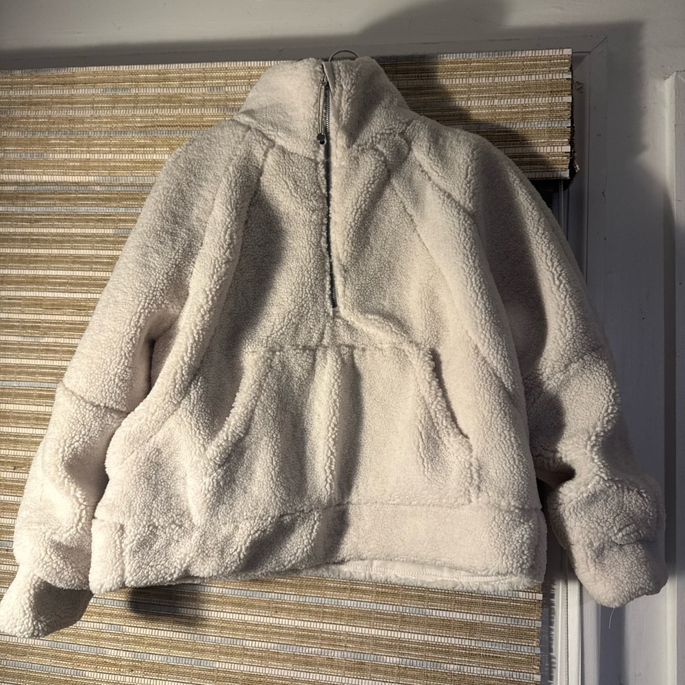 Sherpa Cropped Half Zip